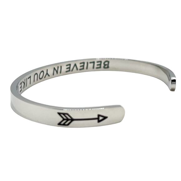 Sam & Lori Inspirational Bracelet "Believe in you like I do" - Picture 6 of 9